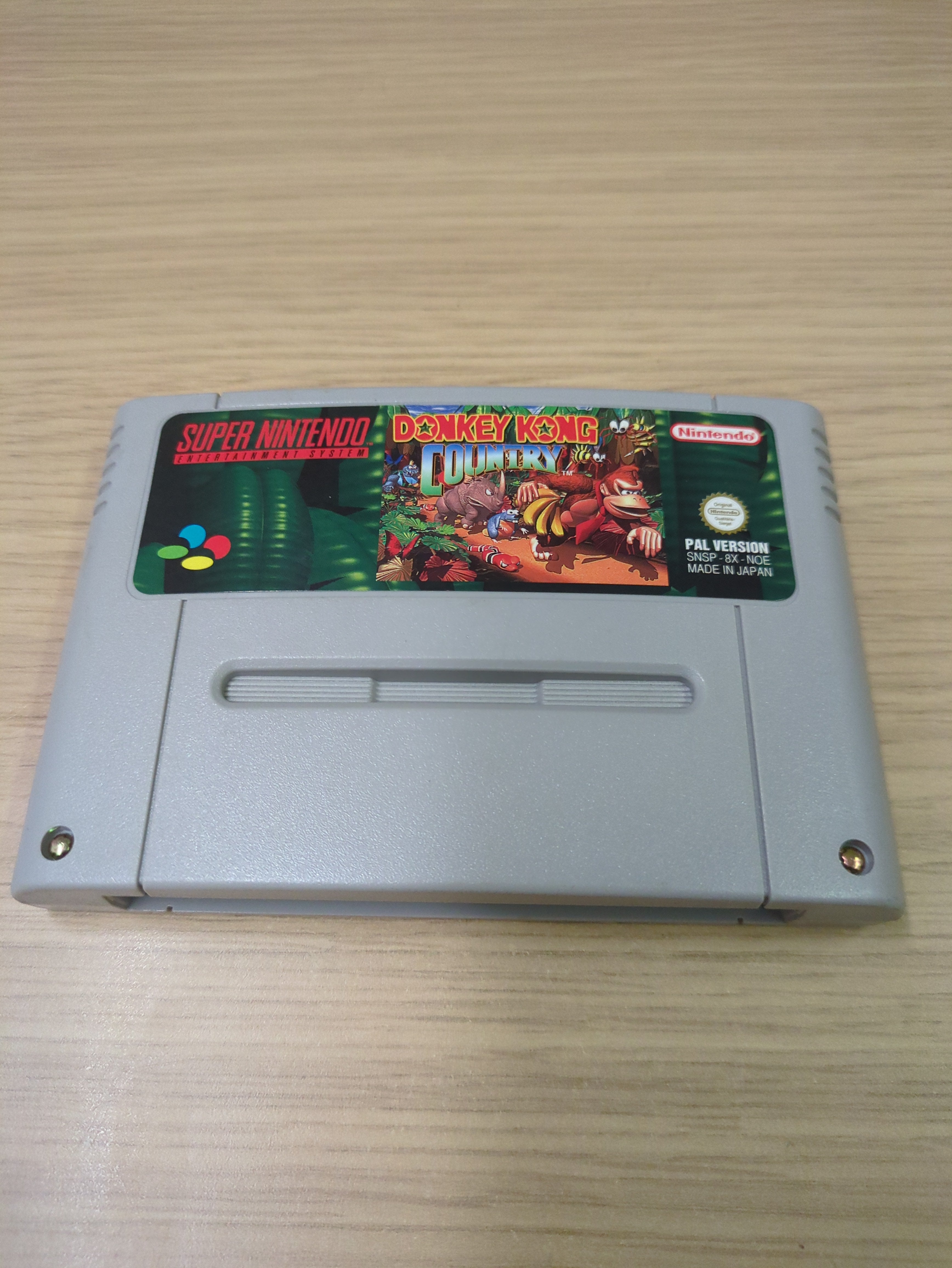Donkey Kong Country Super Nintendo SNES game Cart Only Donkey Kong Country Super Nintendo SNES game Cart Only